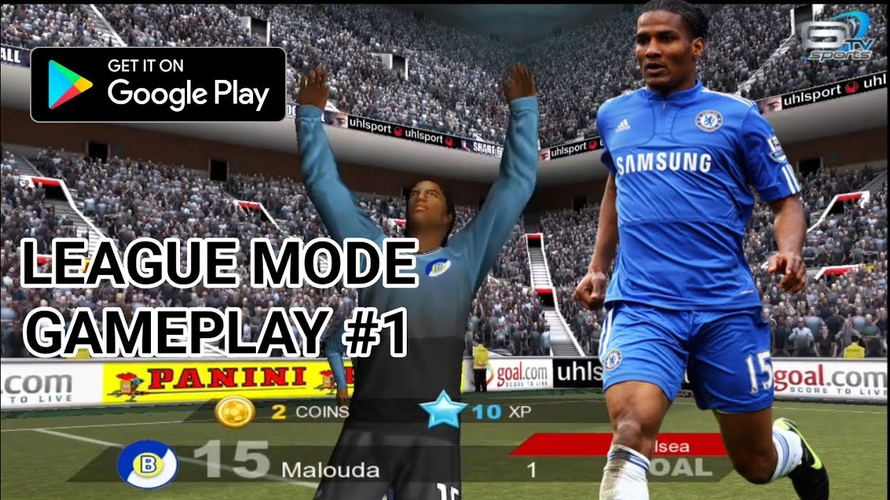 Real Football 2012 Offline Android League Mode Gameplay 1 MOD Apk