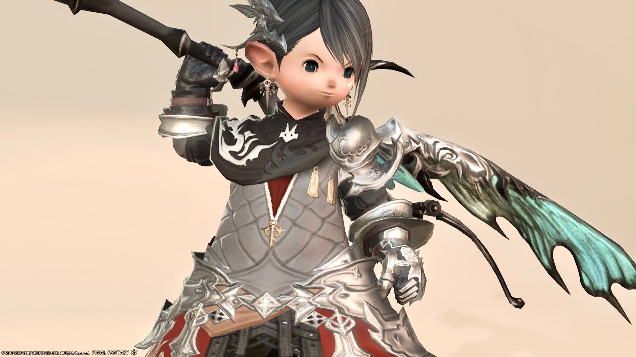 旧FFTCG chapter 貴重　プレミアム　 ff14 バデロン Glamour] “Knight of Red and Black” Tank fashionable light armor