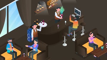 Isometric Explainer Video Animation - Music Devices [Style 10]