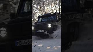 Mercedes-Benz G63 4X4 Snow #Shorts