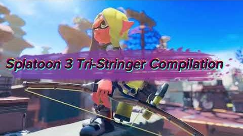 Splatoon 3 Tri-stringer compilation