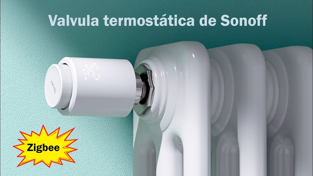 Válvula de Termostato Inteligente Sonoff Zigbee - MCI Electronics