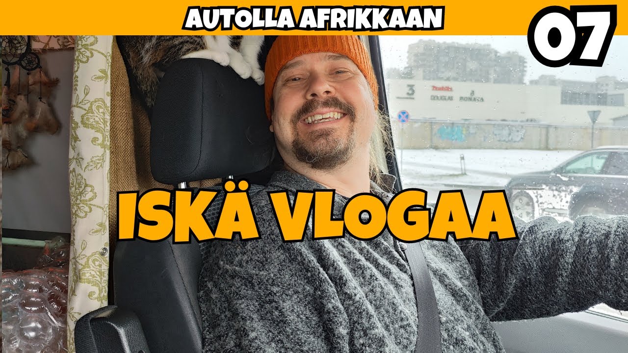 ANNOIN ISKÄLLE KAMERAN JA SEHÄN OSAA VLOGATA! 🧔‍♀️🚐 vanlifea isän kanssa