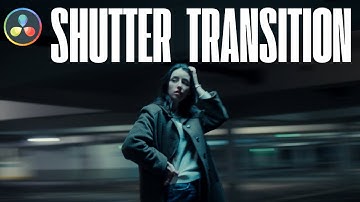 Shutter Transition Effect in Davinci Resolve | LOOKS INSANE!