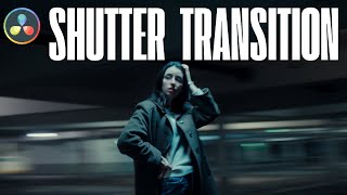 Shutter Transition Effect in Davinci Resolve | LOOKS INSANE!