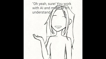 When they think digital art means AI: #art #animation #artist #fyp #fypシ #fypシ゚viral #fyppppppppシ