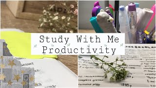 Study With Me №17 | Учись Со Мной | Английский | Французский | Немецкий | Продуктивность | ЗНО