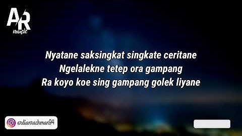 Sanes - Shinta Arsinta (LIRIK) | ngancani nanging ora iso nduweni