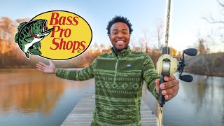$130 Bass Pro Shops Bass Fishing Combo (Abu Garcia Roxani)