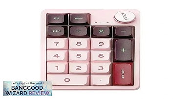 KZZI K20 19 Keys Tri-mode Wireless Mechanical Keypad with Knob Hot Swappable Review