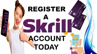 HOW to register a %100 working SKRILL online money transfer Account anywhere in the WORLD