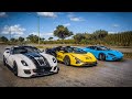 Forza Horizon 5 Drag Race: Ferrari 599XX vs Lamborghini Sian Roadster vs McLaren 720S Coupe