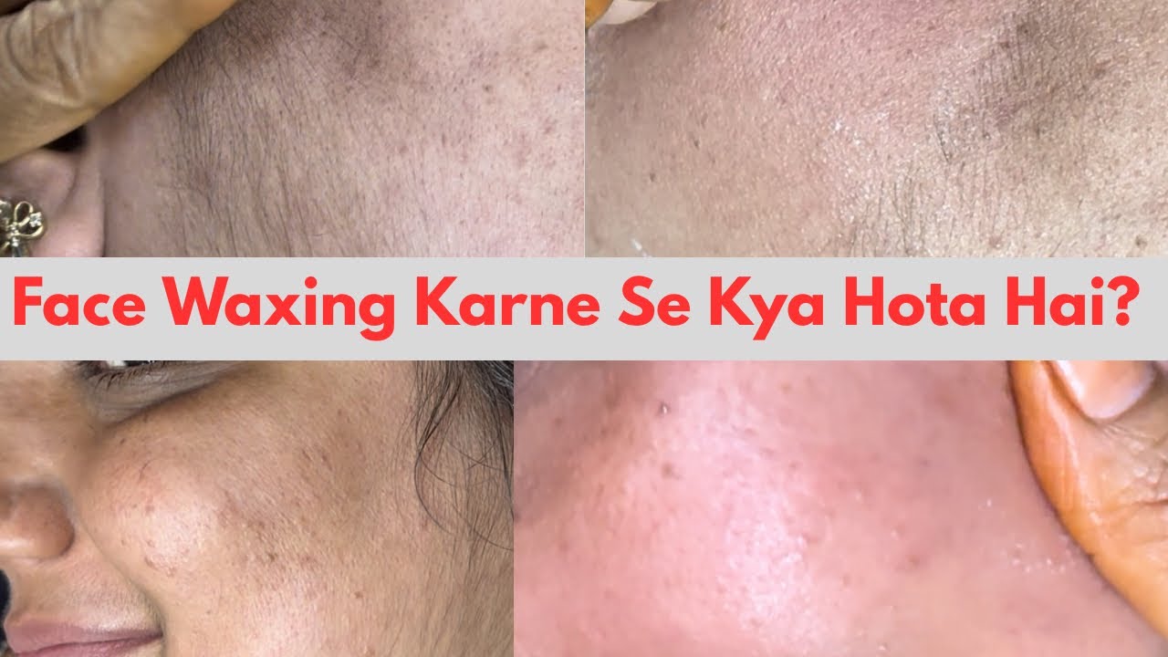 Salon Jaise Results Ghar Pe! 🌸 Face Waxing Ka Real result 