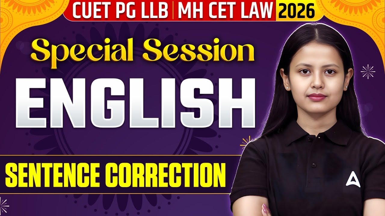 CUET PG LLB & MHCET Law 2026 | Special session | Lakshya Series For ...