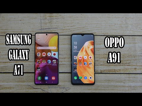 Samsung Galaxy A71 vs Oppo A91 | SpeedTest and Camera comparison