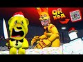 FNAF PLAY с НОЖОМ ПРОТИВ КОШМАРНОГО ПИТ СПРИНГ БОННИ + СЕКРЕТНЫЙ QR КОД и БОСС СКОТТ во ФНАФ !!!