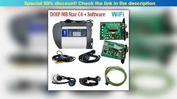 V012025 DOIP MB Star C4 plus SDConnect wifi DAS program Monaco DTC coding for MB Car Truck hhtwin
