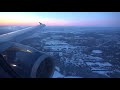 Delta A319 landing at Minneapolis/St Paul MSP