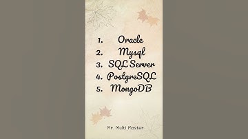 Top Databases based on popularity to use in 2022