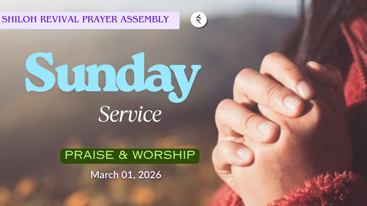 SUNDAY SERVICE - WORSHIP|01 MAR 2026|SHILOH REVIVAL PRAYER ASSEMBLY|REV.V.JESUDOSS|BUDALUR|THANJAVUR