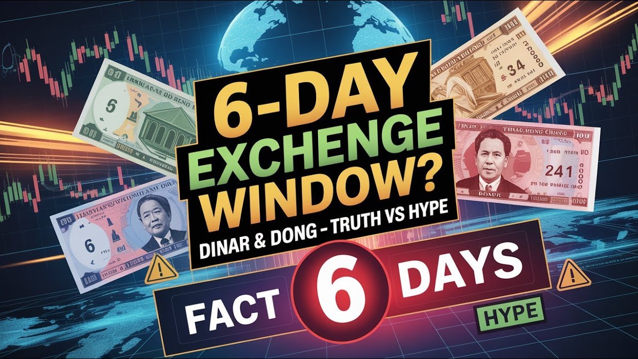 🧠💱 Понимание 6-дневного окна обмена динара и донга | Правда и ажиотаж в рамках ревальвации 2025 года