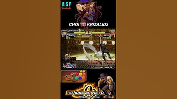 CHOI VS KRIZALID2 KOF99 #retrogames  #arcade  #kof99  #neogeo