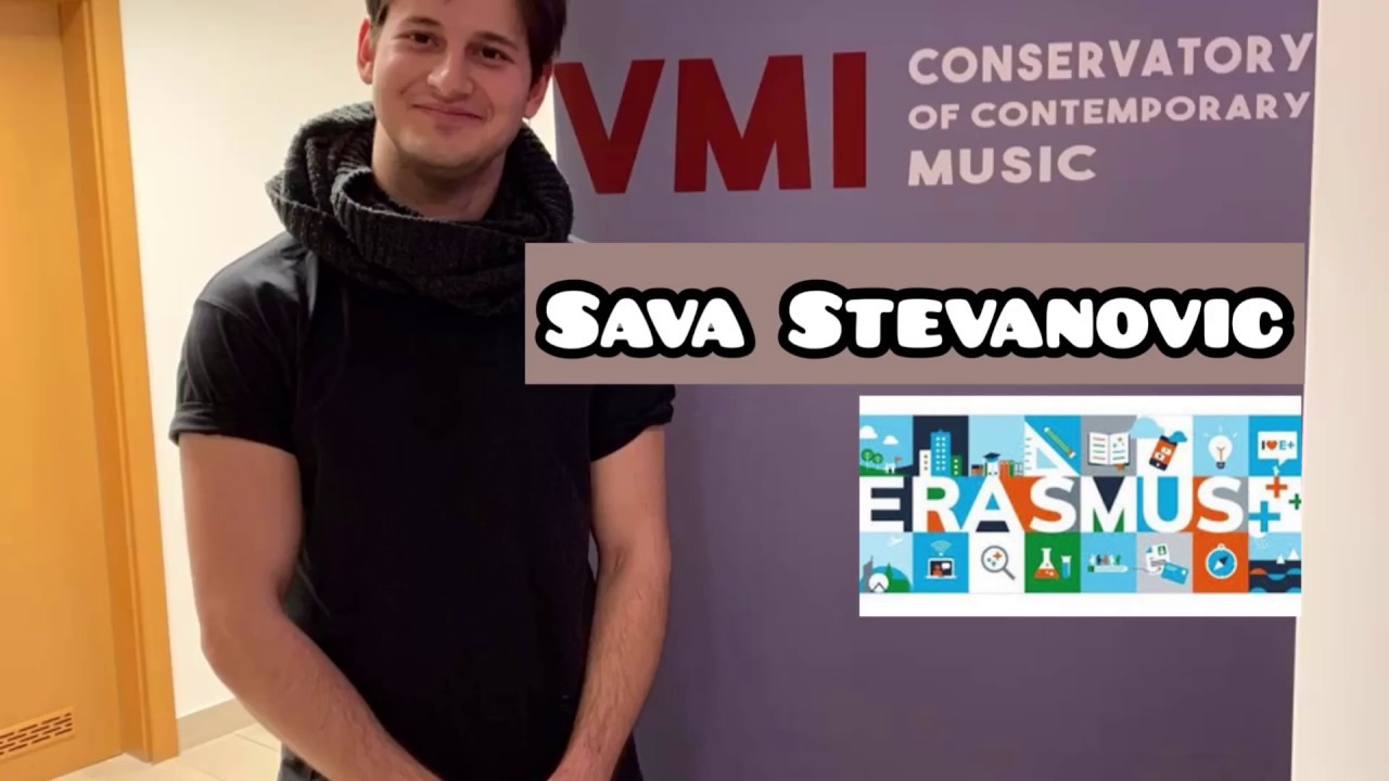 Being an Erasmus student at the Vienna Music Institute - Sava Stevanovic