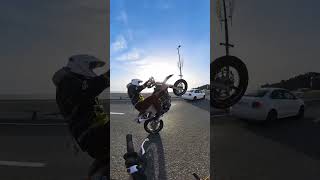 KTM 690 SMC R crash fall  Падение с Мотоцикла #ktm #stunt #willie #motorcycle