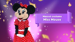 Miss Mouse Mascot Costume