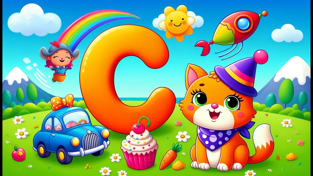 Letter C Song | Learn the Alphabet | Kids Songs & Nursery Rhymes - YouTube