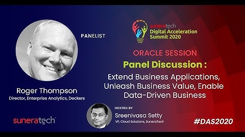 Extend Business Applications, Unleash Business Value, Enable Data-Driven Business | Roger Thompson