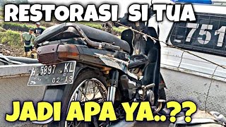 RESTORASI BEBEK TIET,YAMAHA ALFA JADI FIZ R😱😱 || Top_X modifikasi