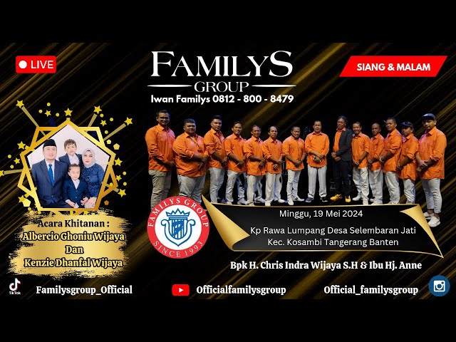 LiveStream Familys Group Edisi Kp Rawa Lumpang Selembaran Jati Kosambi Minggu 19 Mei 2024(MALAM) class=