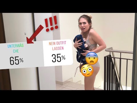 In Unterwäsche einkaufen gehen! 😨 ( Instagram bestimmt meinen Tag )