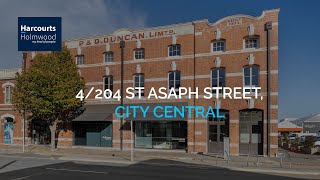 FOR SALE | 4/204 St Asaph Street, City Central | Matt Dawson, Harcourts Holmwood