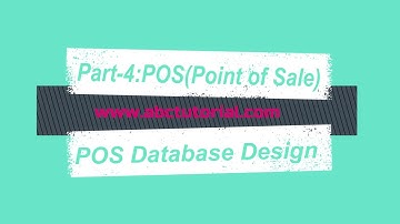 POS-4: Point of Sale Database Create in SQL Server  | Super Shop Management System|ASP.NET MVC
