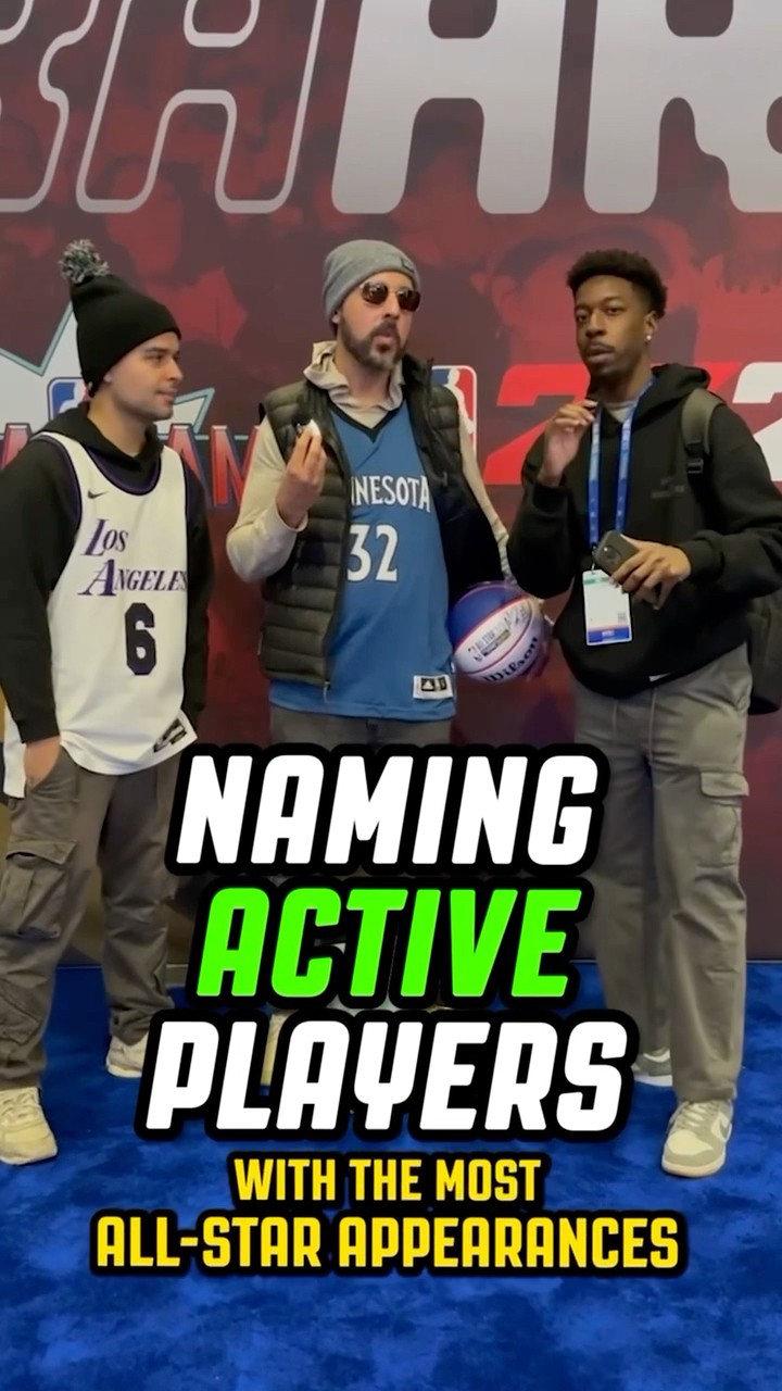 These dudes know their All-Star legends ??