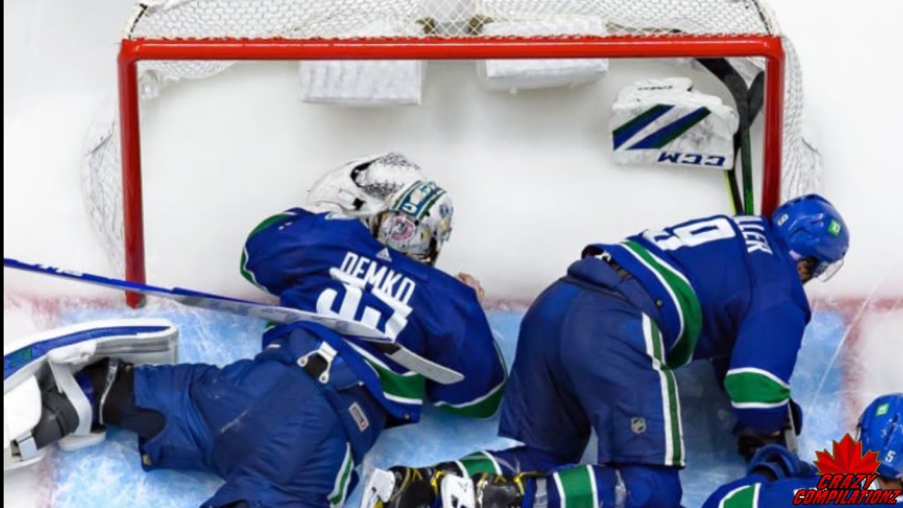 Canucks blow 4th straight multi-goal lead in OT loss to Blue