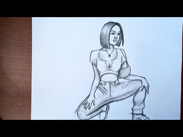 How To Draw A Female Body, Step by Step, Drawing Guide, by Ghostiy -  DragoArt
