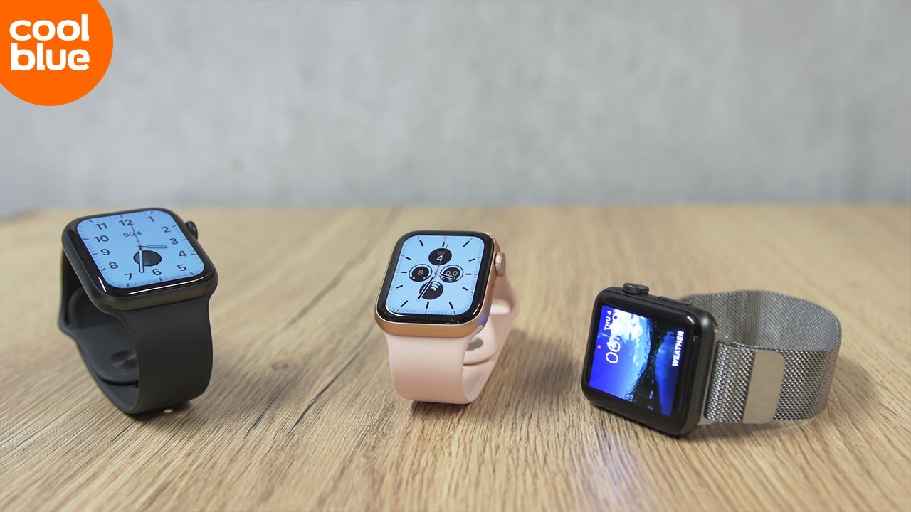 Wat zijn de verschillen tussen de Apple Watch Series 6, Apple watch SE en  Series 3? - YouTube