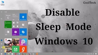 How to Prevent a Windows 10 PC From Going to Sleep