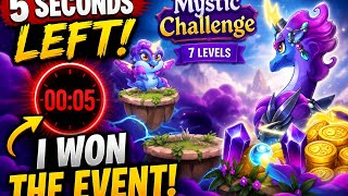 I WON WITH ONLY 5 SECONDS LEFT! 😱 | Merge Dragons Event