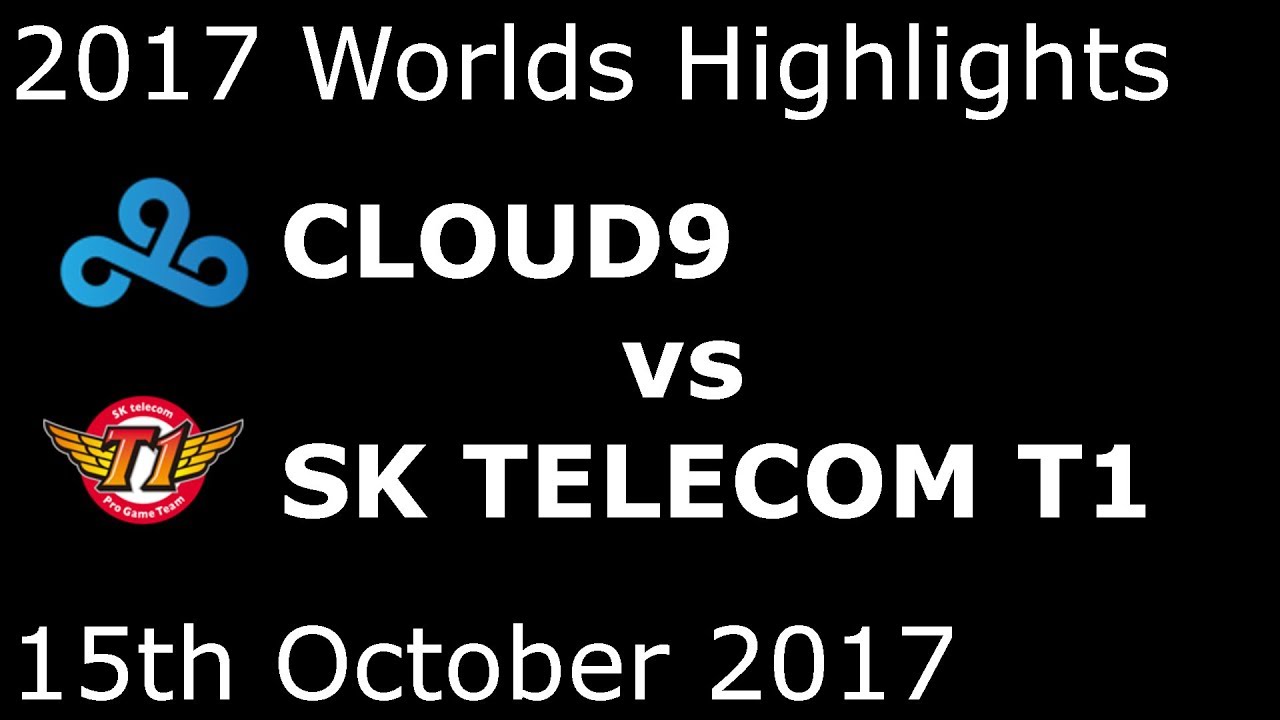 C9 vs SKT HIGHLIGHTS 2017 WORLDS GROUP STAGE DAY 8 GROUP A