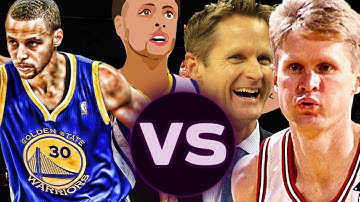 Who Would Win A Three Point Contest Steph Curry Or Steve Kerr? NBA 2K17 Challenge