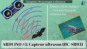 Arduino #5 : Capteur ultrason ( HC-SR04)