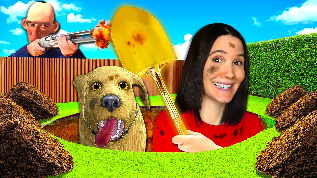 NAAPURINI Yrittää ESTÄÄ Mua Kaivamasta KOLOA Maailman Toiselle Puolelle! (iDigging)