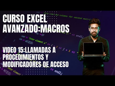📊🖥️ Excel VBA: Llamadas a Procedimientos y Modificadores de Acceso" ⚙️🔗📝