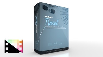 ProDicator Travel - Professional Call Out Titles for Final Cut Pro - Pixel Film Studios