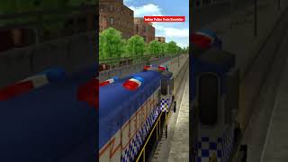 Indian Police Train Simulator Gameplay 😍 #trainsimulator #shortsvideo screenshot 5