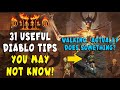 31 Useful Tips You May Not Know in Diablo 2 Resurrected / D2R